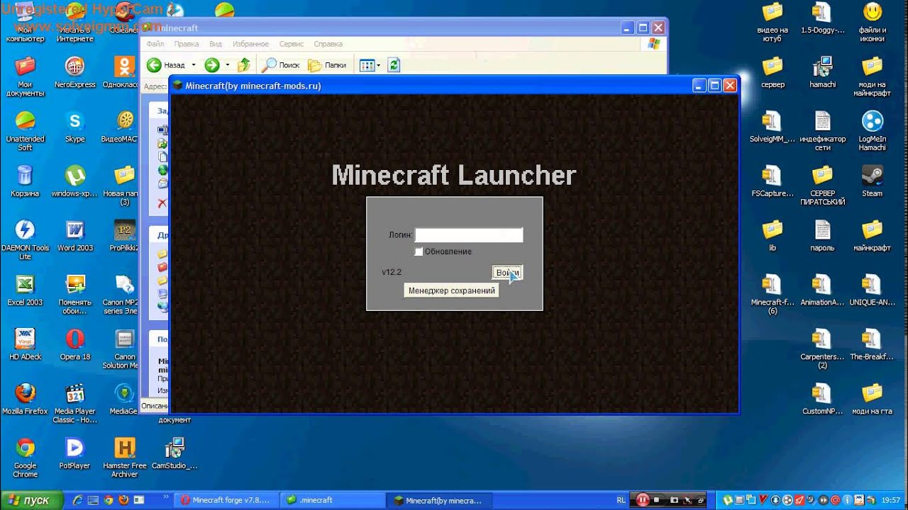 Лаунчер майнкрафт forge
