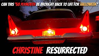 Christine Resurrected. 1958 Plymouth brought back from the dead! Can it be done before Halloween?