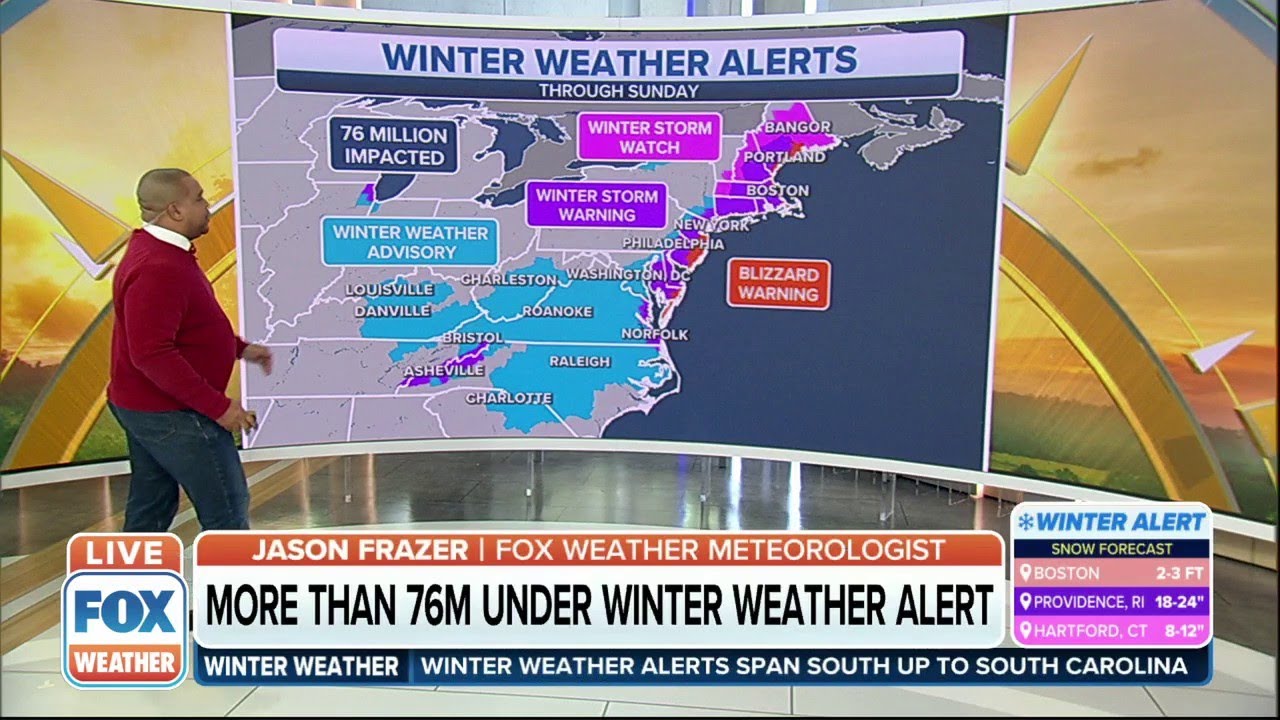 More Than 76 Million People Under Winter Weather Alerts Ahead Of Nor ...