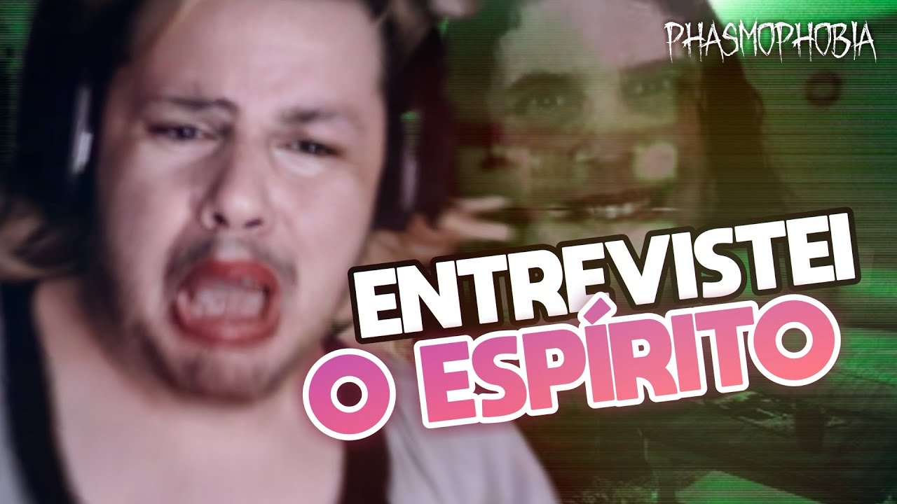 APARECEU UM ESPÍRITO DE VERDADE EM CASA! 👻 | Phasmophobia (ft. Lu Croft)