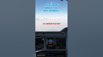 Inbuilds A350 "Gusty" Landing at Dallas w BeyondATC! #flightsimulator #flightsim #inibuilds #a350