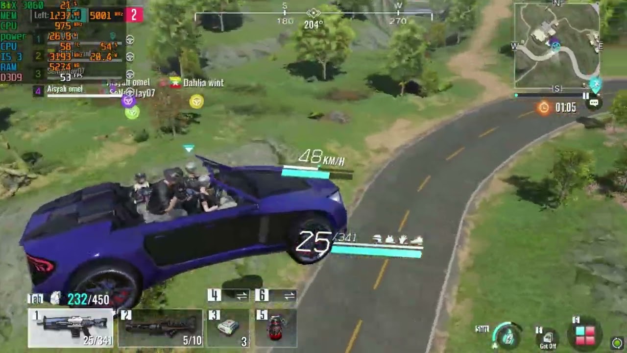 🔥🔥🔥Cyber Hunter Ultra graphics on i5 3rd + 3060 12 gb