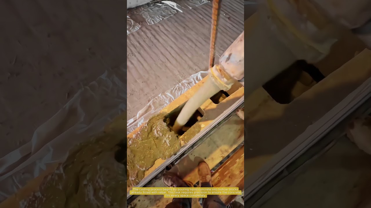 Efficient Construction: Concrete Pouring Process with Modern Technique