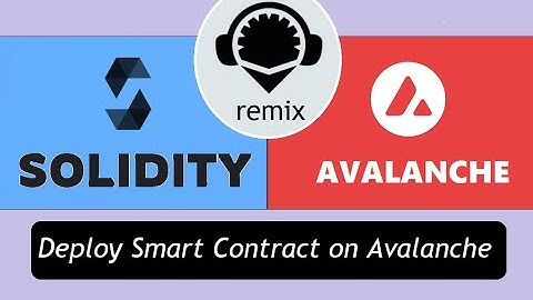 Deploy Smart Contract to Avalanche