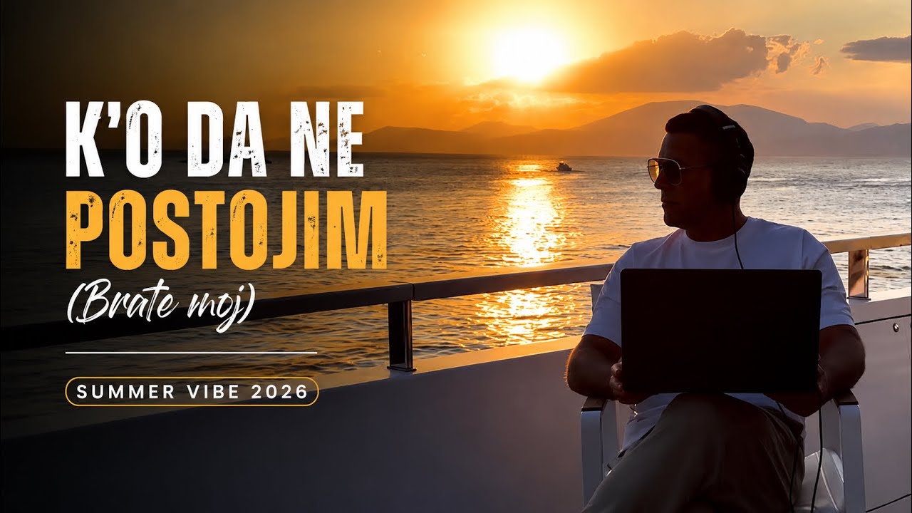 Željko Joksimović - K'o da ne postojim (Brate moj) - Summer vibe 2026