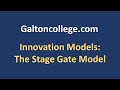 Innovation Models: The Stage Gate Model