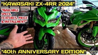 Kawasaki Zx-4Rr 2024 40Th Anniversary Edition Ironmon Motovlog