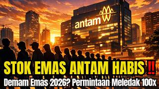 Emas Antam Habis‼️Permintaan Meledak 100x Lipat 🔥Ada Apa❓