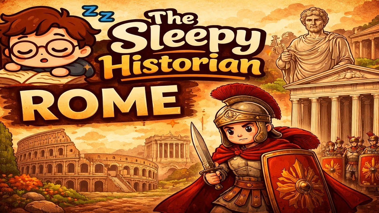 History Lessons While You Sleep: Ancient Rome —  Calm Complete Roman History Documentary