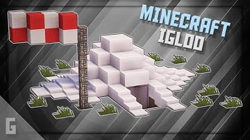 How to Build an IGLOO in Minecraft!