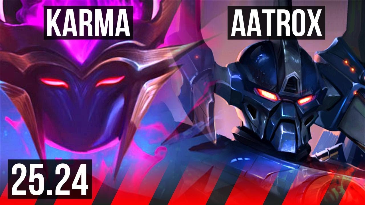 Watch Karma destroy Aatrox in Korean Diamond! 
Highlights: rare keystone: Grasp Of The Undying, 20K damage to champions. 
Learn what runes to use, what items to build, understand how to lane, teamfight, and outplay your opponents as #Karma. 
/// #LeagueOfLegends high elo replay 
 
Thank you for watching! 
Did you learn something new? Share it in the comments! 
If you liked this video, please leave a thumbs up, if you disliked it, be sure to give me feedback in the comments. I appreciate your support! 
 
~~~| DOMISUMREPLAY |~~~ 
High elo replays for every role and champion. Improve your gameplay. Many uploads per day. 
 
~~~| WATCH MORE |~~~ 
Main channel: https://www.youtube.com/channel/UChkYqBSmrYsPjOTK2N4pdWg?sub_confirmation=1 
Karma channel: https://www.youtube.com/channel/UCTl7nvygvgJSYnV6JcqT5dw?sub_confirmation=1 
 
More replays of: 
- Karma vs Aatrox: https://www.youtube.com/playlist?list=PL7f7BNE8iMMM5_wOM4POh49qgQZFuSHrq 
- Karma TOP: https://www.youtube.com/playlist?list=PL7f7BNE8iMMOV9TB3j6ld05i5zhXP4kjL 
- Karma: https://www.youtube.com/playlist?list=PL-TM5XNBRKzRl1XW_abhay8cjkyAhpBpd 
 
~~~| MATCH INFO |~~~ 
GAME TYPE: Ranked Solo/Duo 5v5 
REGION: KR 
AVERAGE RANK: Diamond III 
SEASON: Season 2025 
PATCH: 25.24 
 
~~~| SPECTATED PLAYER |~~~ 
CHAMPION: Karma 
SKIN: Dark Star Karma 
RANK: Diamond III 
RIOT ID: Rachet TF # KR1 
OP.GG: https://op.gg/summoners/kr/Rachet+TF-KR1 
RUNES: RESOLVE - Grasp Of The Undying, Shield Bash, Conditioning, Revitalize; SORCERY - Manaflow Band, Transcendence (Adaptive Force + Adaptive Force + Health Scaling) 
 
~~~| OPPONENT |~~~ 
CHAMPION: Aatrox 
SKIN: Mecha Aatrox (Obsidian) 
RANK: Diamond IV 
RUNES: PRECISION - Conqueror, Triumph, Legend: Haste, Last Stand; RESOLVE - Second Wind, Revitalize (Adaptive Force + Adaptive Force + Health Scaling) 
 
I am not one of the summoners playing in the matches uploaded to this channel, so I am unfortunately unable to answer questions about decisions made by the summoners in the game. 
 
played at 2025-12-14 05|48|43 (CET); rec on wd-leopard at 2025-12-16 18|43|50 (CET); mtdt at 2025-12-16 20|00|54 (CET); KR-7965014902-TOP-RED