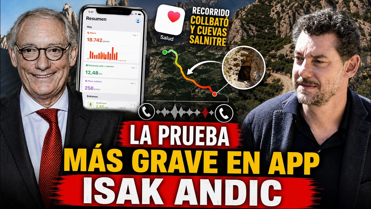 GRAVÍSIMA PRUEBA EN APP CRIMEN ISAK ANDIC "EL HIJO FUE AL PUNTO EXACTO DÍAS ANTES PARA TIRARLO"?