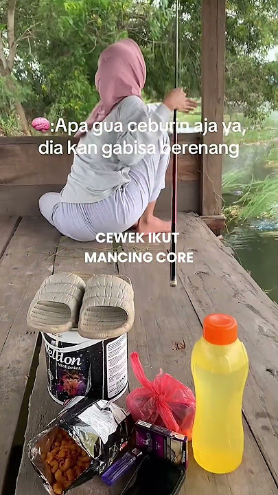 Cewek ikut mancing core 😂#videolucu #shorts