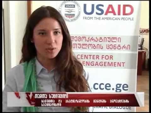 შეხვედრა „დემოკრატიული ჩართულობის ცენტრში\"