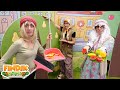 Komik video!  Fındık ailesi meyve çekirdekleri ile ne yapıyor?