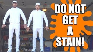 Try Not To Get a Stain CHALLENGE (IMPOSSIBLE CHALLENGE)