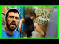 Leland destroys uncle jays bathroom uncle jays vlog