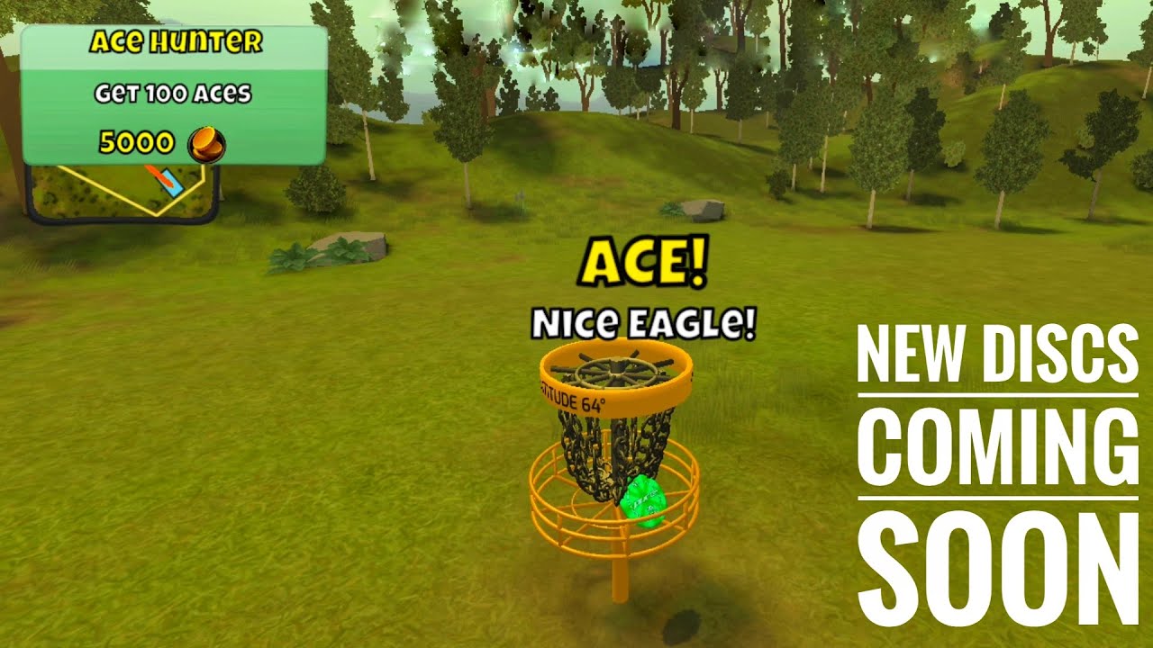 Disc Golf Valley 5000 Coin Ace New Discs Coming Soon YouTube