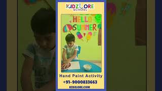 Welcome to our colorful Hand Painting Activity for Kids!