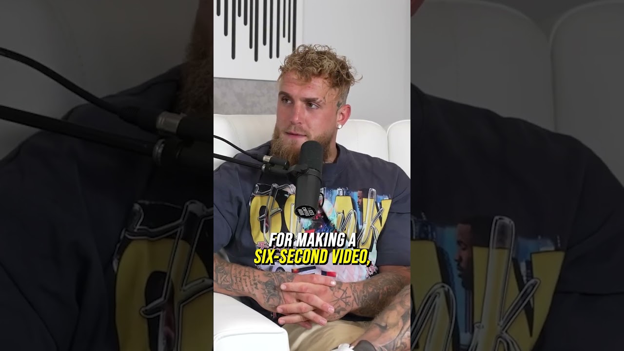 Jake Paul’s First Paycheck On Vine 💰