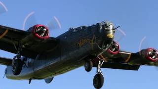 Consolidated B-24J Liberator Witchcraft Landing
