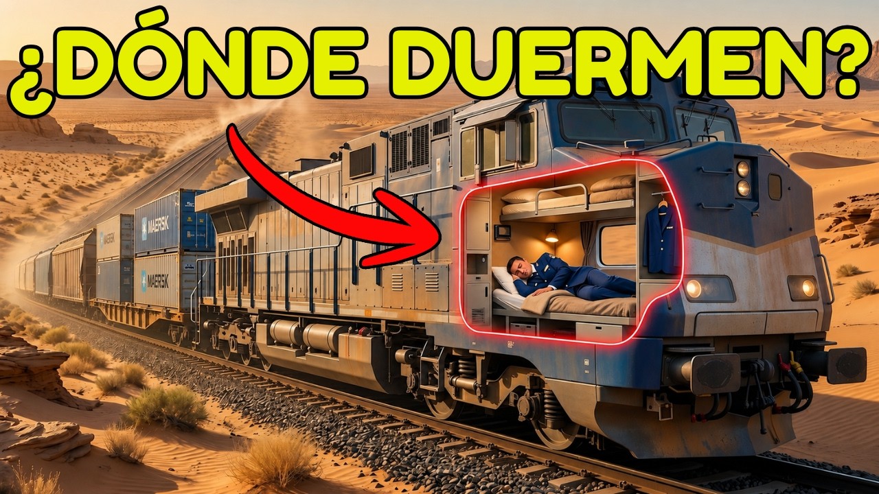 ¿Dónde Duermen REALMENTE los Maquinistas de Tren?