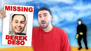 DEREK is MISSING  Found SECRET LABORATORY of GAME MASTER in ABANDONED GHOST TOWN & Riddle Clues