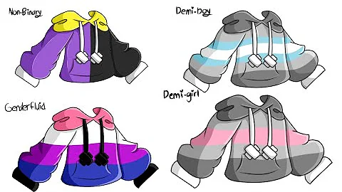 Lgbtq Hoodies (Gender Identity Version)