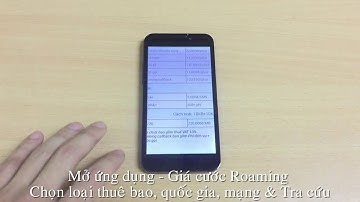 Hướng dẫn sử dụng ứng dụng Viettel Roaming - Tra cứu cước Roaming & Gọi tổng đài Bảo hộ công dân