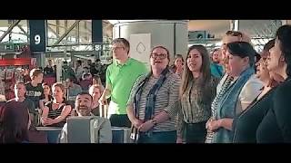 ⁣The Mystery of the Bulgarian Voices - Flashmob at CDG Airport in Paris