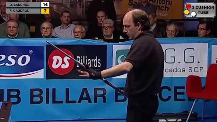 Frederic Caudron vs Daniel Sanchez - Club Billiard...