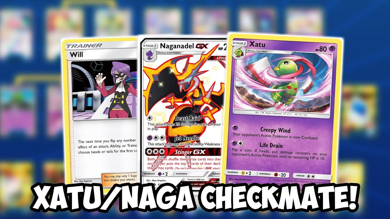 Can We Checkmate Someone With Xatu/Naga?! Wombo Combo, Cosmic Eclipse PTCGO  - YouTube