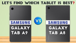 Samsung Galaxy Tab A9 vs Samsung Galaxy Tab A8 : Which Tablet is Best For You❓😮