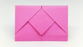 Surprise Envelope making tutorial with Paper (Origami Envelope) Net Worth