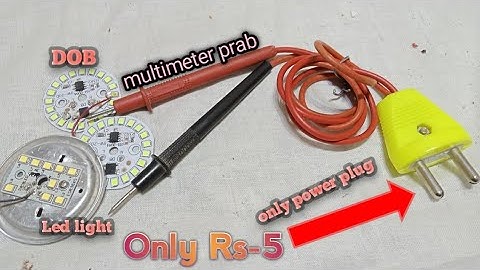 Home made Led and diode Tester   Auto voltage/Simple and useful