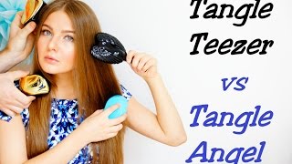 Tangle Teezer против Tangel Angel. Стоит ли купить Tangle Teezer? Обзор. Совместно с VoiceofBeauty - Видео от E N