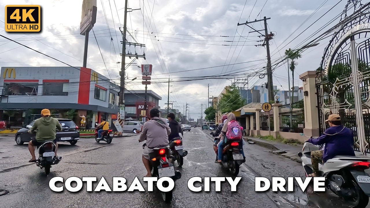 A Cloudy Early Morning Drive in Cotabato City