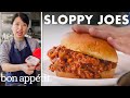 Hana makes sloppy joes koreanstyle  from the test kitchen  bon apptit