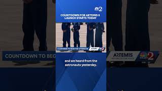 Countdown for Artemis II launch starts today