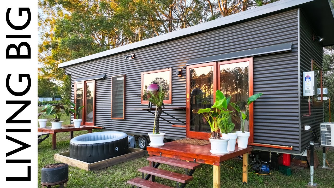 Stunning Spacious Single-Level Tiny Home is the Perfect Sanctuary