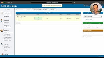 Creating Custom Fields for Inventory