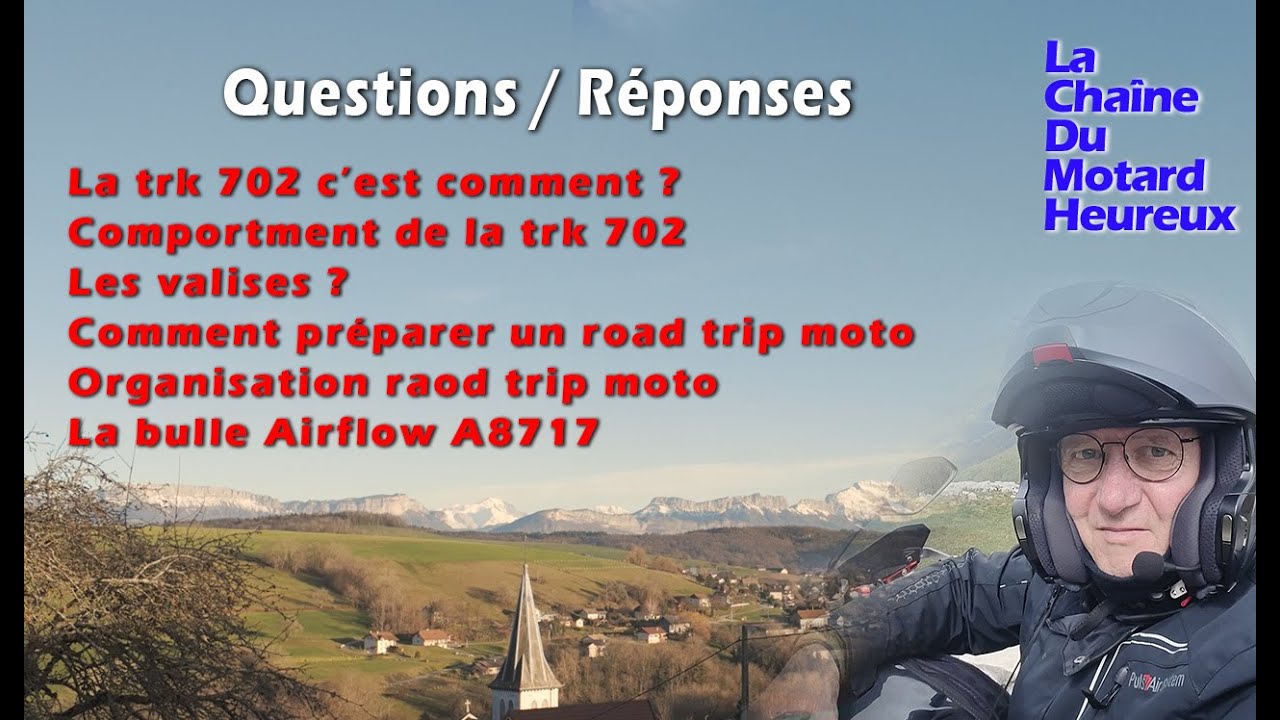 TRK 702-AirFlow A8717-Camping Lone Rider. Vêtements Hiver-Préparation road trip moto-Voyage moto.