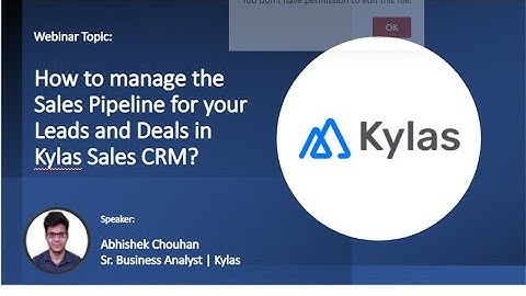 Pipeline Management in Kylas