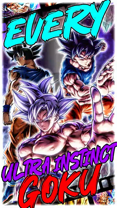 Rating EVERY Ultra Instinct Goku Unit from WORST to BEST