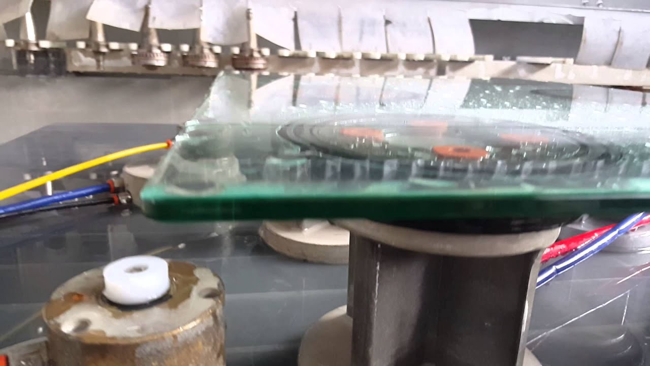 GLASS CNC BIMATECH BOTTERO 3 AXES PART 2 (2.DIO) YouTube