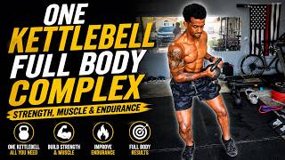 One Kettlebell Complex Workout | Build Strength & Athletic Conditioning