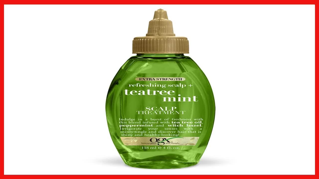 OGX Extra Strength Refreshing + Invigorating Teatree Mint Dry Scalp