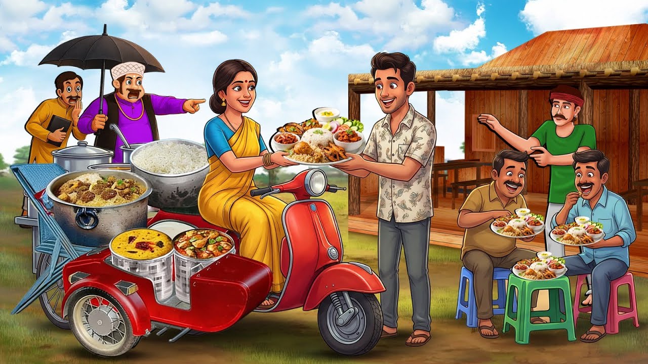 ১ টাকার স্কুটার ওয়ালি আনলিমিটেড থালি  | New Bengali Stories 2025 | Notun Bangla Golpo | Stories