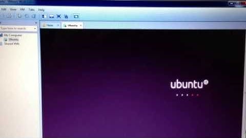 Installing ubuntu on vmware part one