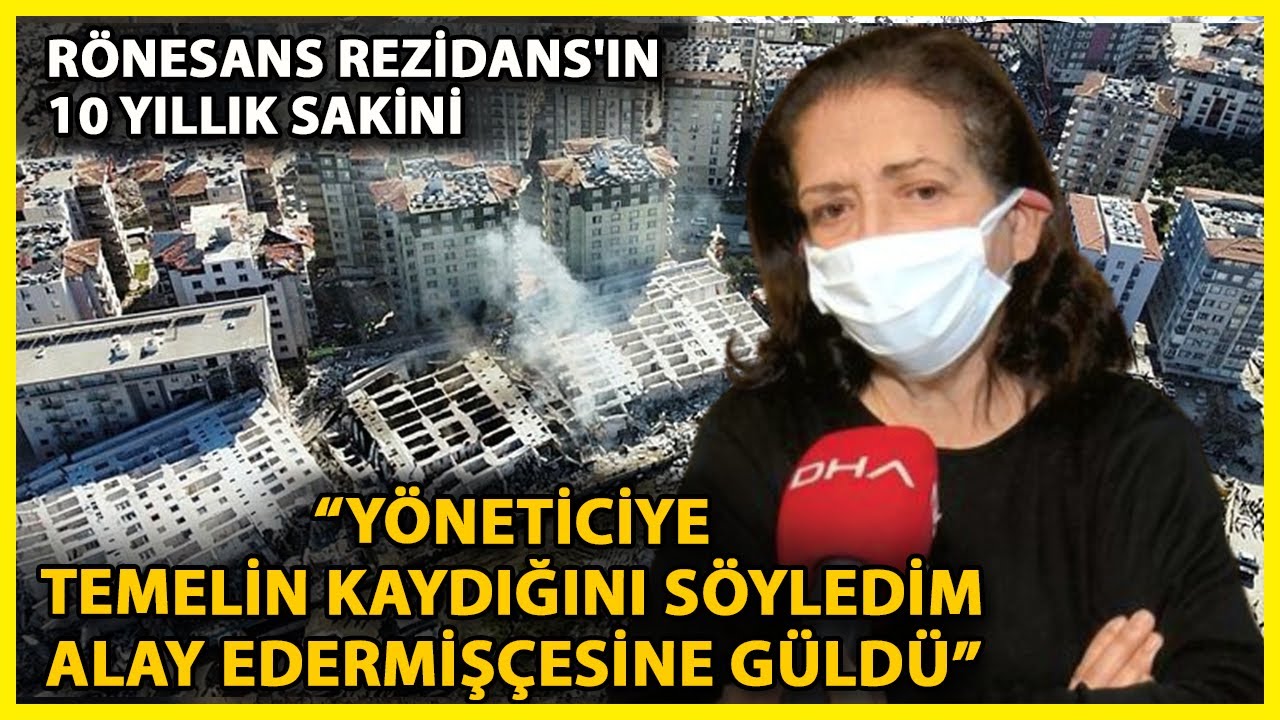 Rönesans Rezidans'ın 10 Yıllık Sakini: Binanın Temeli Kaymıştı, Koridorda Çatlak Vardı